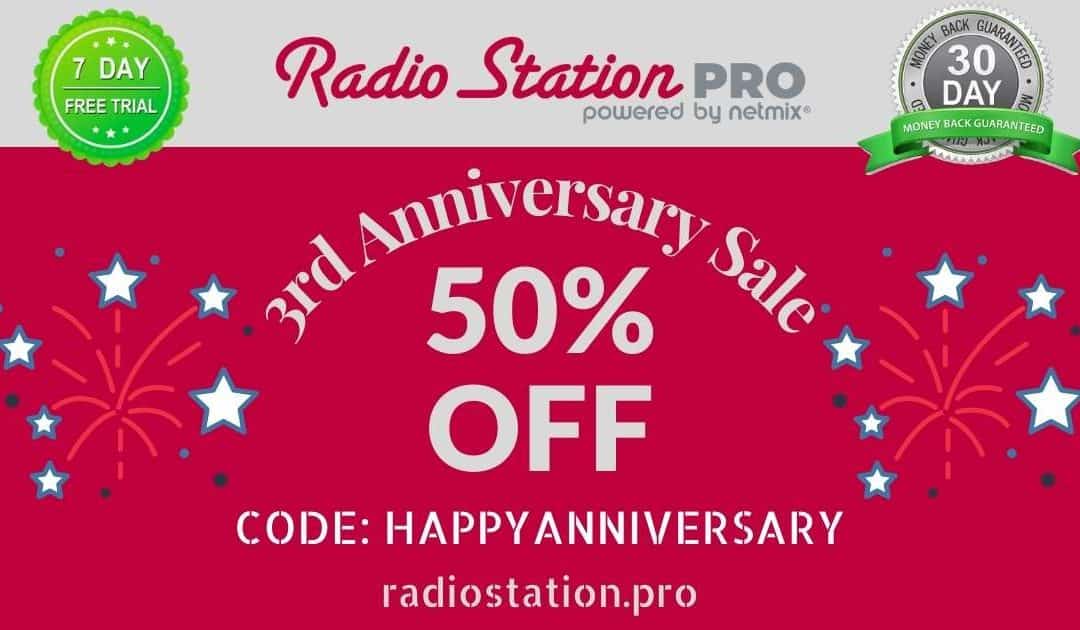 Radio Station’s 3rd Anniversary!