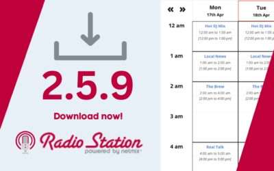 Radio Station 2.5.9 Version Update