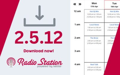 Radio Station 2.5.12 Version Update