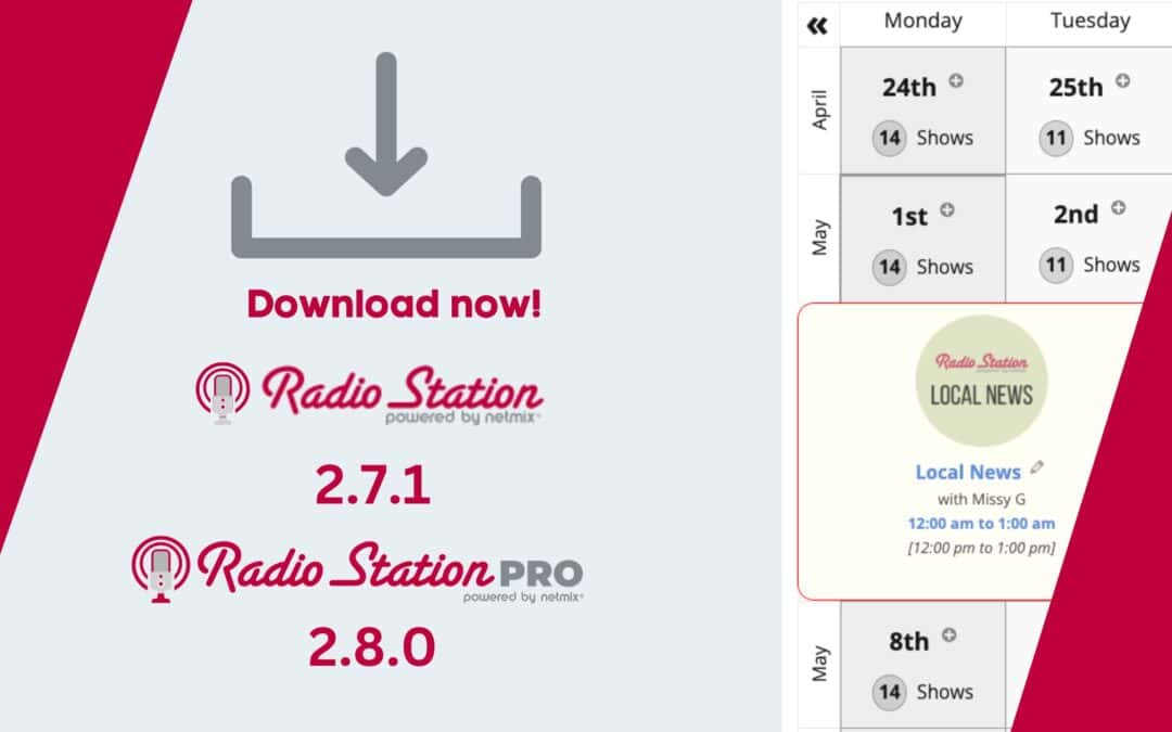 Radio Station 2.7.1 and Radio Station PRO 2.8 — Our Biggest Update Yet