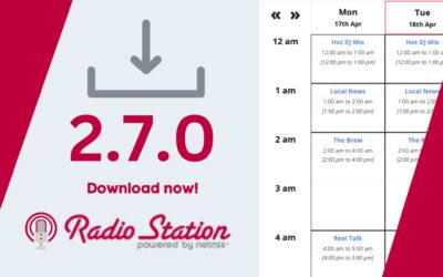 Radio Station by netmix® 2.7.0 Released