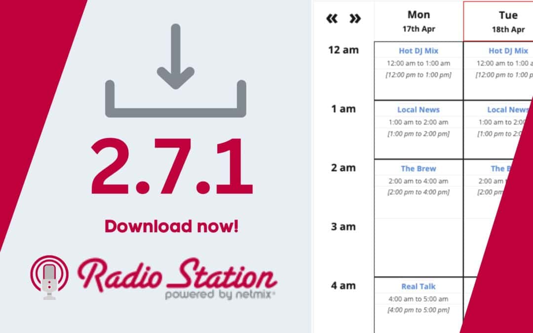 Radio Station 2.7.1. Announcement Banner Graphic
